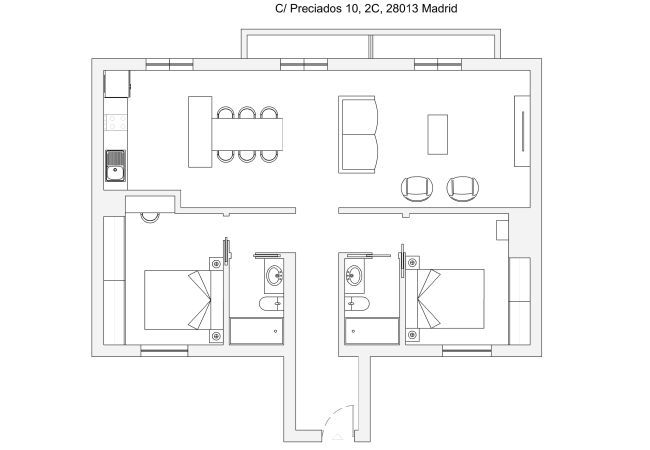 Ferienwohnung in Madrid - Apartment Madrid Downtown Puerta del Sol M (PRE2C) Ferienwohnung in Madrid - Apartment Madrid Downtown Puerta del Sol M (PRE2C)