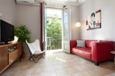 Unterkunft BORRELL, 4 Schlafzimmer, 2 Badezimmer, Balkon, Eixample, Barcelona