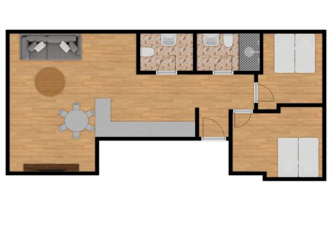 Ferienwohnung in Gerona / Girona - PC 42 Ferienwohnung in Gerona / Girona - PC 42