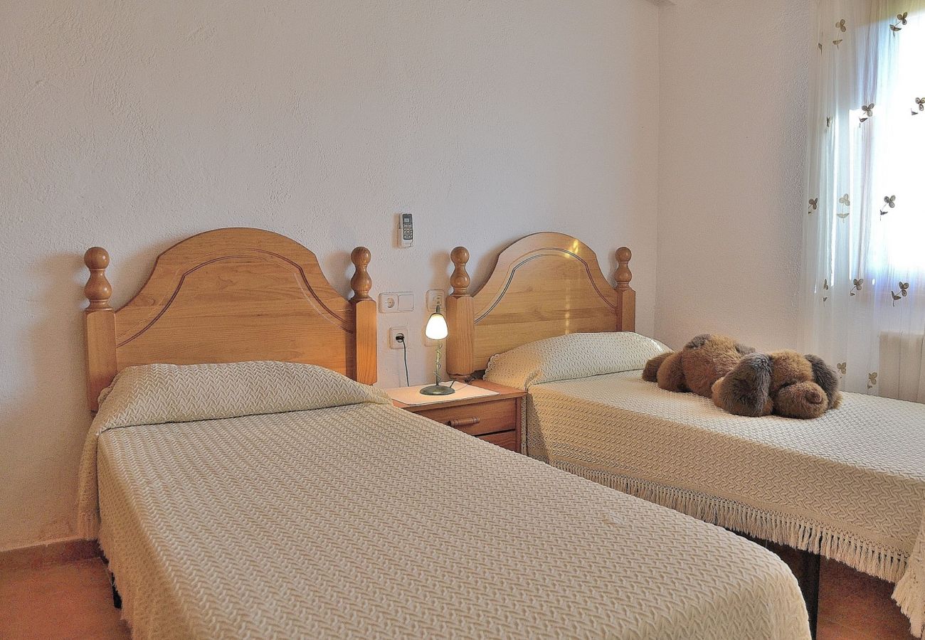 Die Finca  hat ein Zimmer mit zwei Betten Die Finca  hat ein Zimmer mit zwei Betten