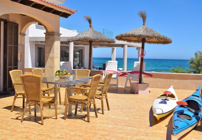 Ferienhaus in Son Serra de Marina - Casa Embat 045 fantastisches Haus mit Meerblick, Terrasse, Grill und Kajaks Ferienhaus in Son Serra de Marina - Casa Embat 045 fantastisches Haus mit Meerblick, Terrasse, Grill und Kajaks