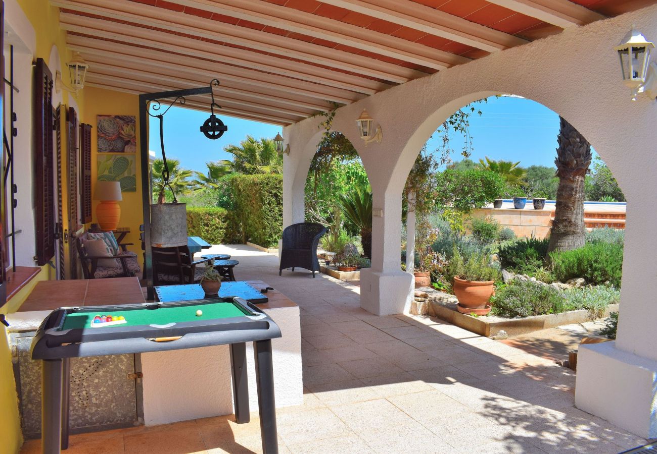 Finca in Santa Margalida - Can Burguet 099 charmante Finca auf dem Lande mit schönem Garten, privatem Pool und W-Lan Finca in Santa Margalida - Can Burguet 099 charmante Finca auf dem Lande mit schönem Garten, privatem Pool und W-Lan