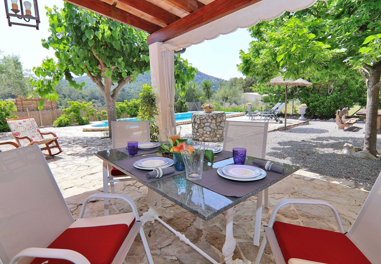 Villa in Campanet - Caselles de Baix 102 charmantes Landhaus, mit privatem Schwimmbad, Terrasse, Grill und W-Lan Villa in Campanet - Caselles de Baix 102 charmantes Landhaus, mit privatem Schwimmbad, Terrasse, Grill und W-Lan