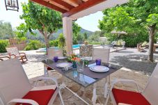 Villa in Campanet - Caselles de Baix 102 charmantes Landhaus, mit privatem Schwimmbad, Terrasse, Grill und W-Lan