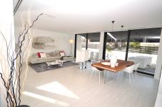 Villa in Son Serra de Marina - Atzur Plus 177 moderne Villa mit privatem Pool, Klimaanlage, Fitnessraum und BBQ