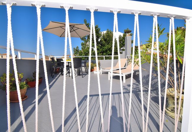 Ferienhaus in Santa Margalida - Can Cantino 213 fantastisches Dorfhaus mit privatem Pool, Klimaanlage, Terrasse, Grill und W-Lan Ferienhaus in Santa Margalida - Can Cantino 213 fantastisches Dorfhaus mit privatem Pool, Klimaanlage, Terrasse, Grill und W-Lan