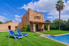 Finca in Felanitx - Son Mas 402 wunderschöne rustikale Finca mit privatem Pool, Terrasse, Garten und Klimaanlage