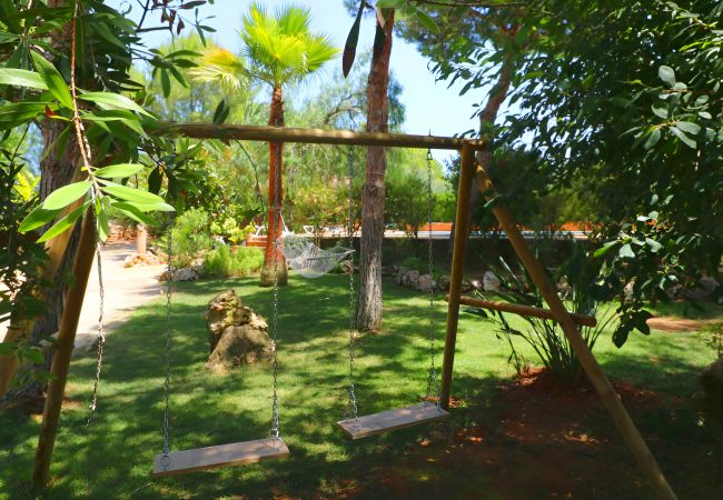 Finca in Campos - Can Crestall 414 rustikale Finca mit privatem Pool, Klimaanlage, Garten und Grill Finca in Campos - Can Crestall 414 rustikale Finca mit privatem Pool, Klimaanlage, Garten und Grill