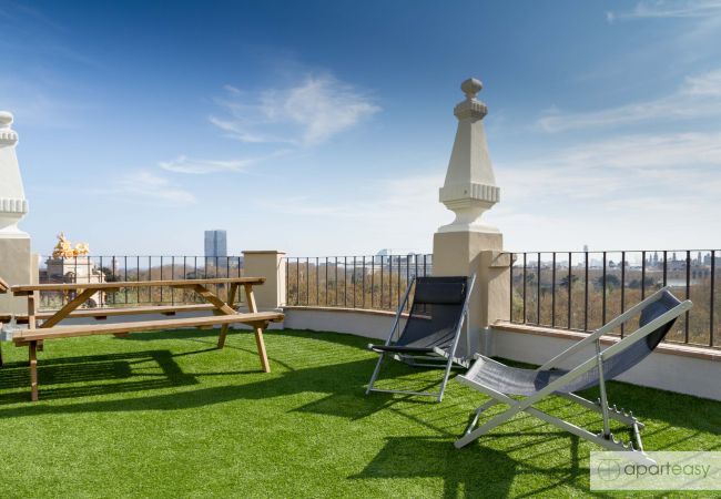  in Barcelona - Family CIUTADELLA PARK, amplio y cómodo piso turístico con terraza en Barcelona centro