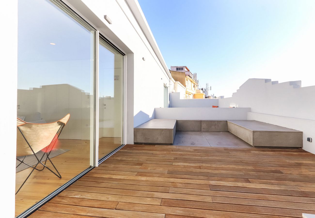 Ferienwohnung in Lissabon - MARQUES DE POMBAL DUPLEX W/ TERRACE Ferienwohnung in Lissabon - MARQUES DE POMBAL DUPLEX W/ TERRACE