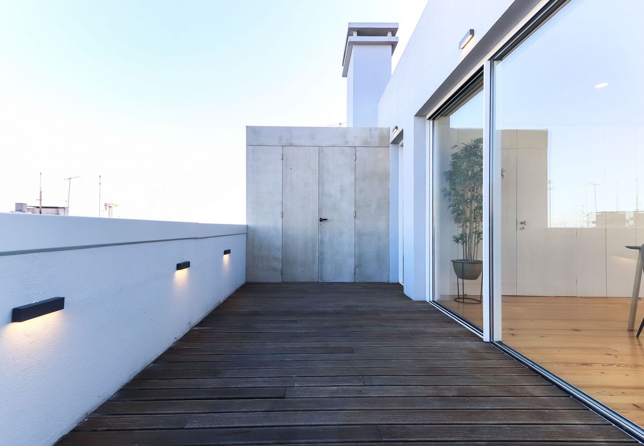Ferienwohnung in Lissabon - MARQUES DE POMBAL DUPLEX W/ TERRACE Ferienwohnung in Lissabon - MARQUES DE POMBAL DUPLEX W/ TERRACE