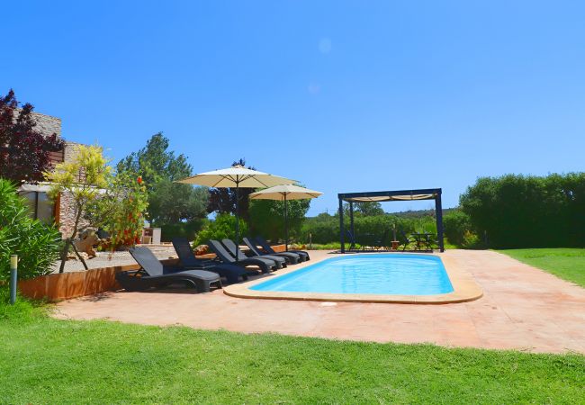 Finca in Campos - Son Vigili 417 herrliche Villa mit privatem Pool, Jacuzzi, Kinderbereich und Klimaanlage Finca in Campos - Son Vigili 417 herrliche Villa mit privatem Pool, Jacuzzi, Kinderbereich und Klimaanlage