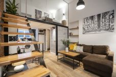 Ferienwohnung in Madrid - Estiloso apartamento dúplex en Retiro