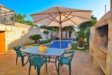 Ferienhaus in Muro - Capavila 196 fantastische Villa mit privatem Pool, Terrasse, Klimaanlage und W-Lan