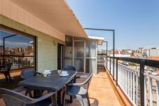 Ferienwohnung in Barcelona - ATIC, PRIVATE TERRACE, 2 BEDROOMS