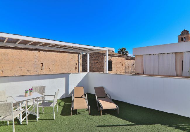 Ferienhaus in Muro - Casa Jaume II 262 gemütliches Haus mit privatem Pool, Terrasse und Klimaanlage Ferienhaus in Muro - Casa Jaume II 262 gemütliches Haus mit privatem Pool, Terrasse und Klimaanlage