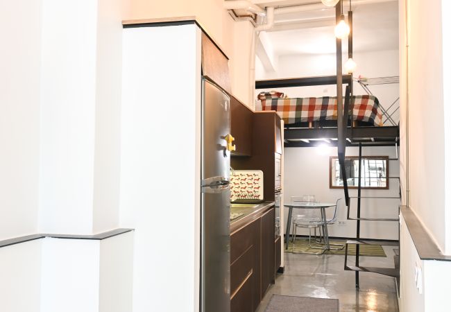 Ferienwohnung in Madrid - Coqueto y acogedor apartamento con estilo industrial en Barrio Prosperidad - Madrid Temporal  Ferienwohnung in Madrid - Coqueto y acogedor apartamento con estilo industrial en Barrio Prosperidad - Madrid Temporal