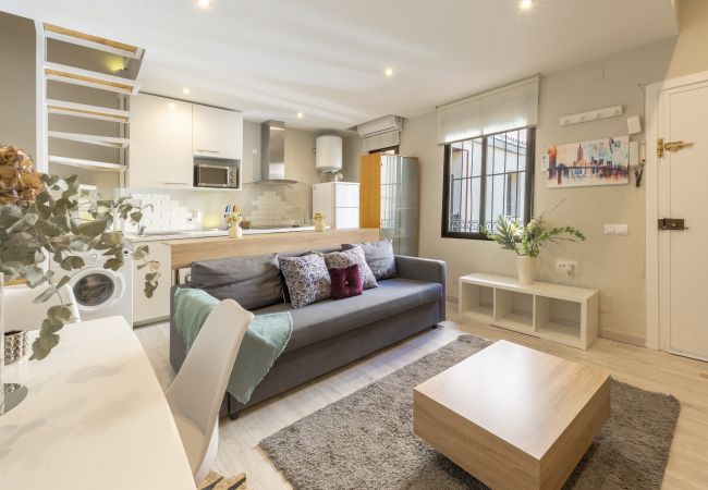 Ferienwohnung in Madrid - Dúplex con encanto en Chamberí : Comodidad y diseño en dos niveles .Temporal  Ferienwohnung in Madrid - Dúplex con encanto en Chamberí : Comodidad y diseño en dos niveles .Temporal