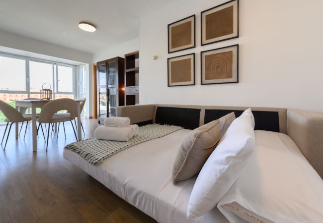 Ferienwohnung in Madrid - Piso moderno de 1 dormitorio con ventanales y sofá cama para invitados en Madrid.Temporal  Ferienwohnung in Madrid - Piso moderno de 1 dormitorio con ventanales y sofá cama para invitados en Madrid.Temporal
