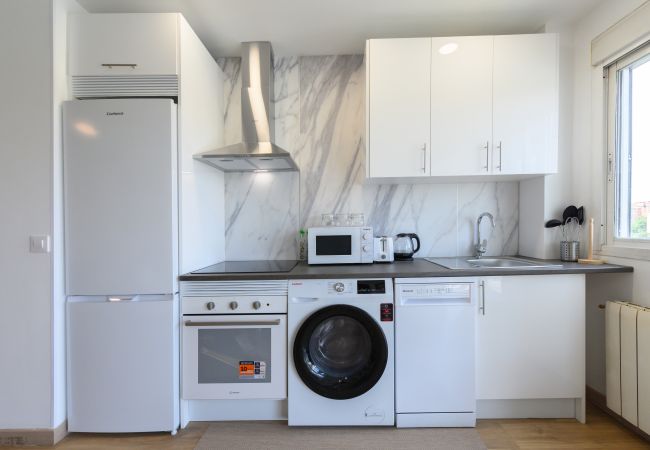 Ferienwohnung in Madrid - Piso moderno de 1 dormitorio con ventanales y sofá cama para invitados en Madrid.Temporal  Ferienwohnung in Madrid - Piso moderno de 1 dormitorio con ventanales y sofá cama para invitados en Madrid.Temporal
