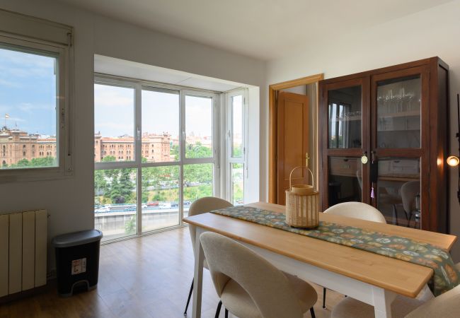 Ferienwohnung in Madrid - Piso moderno de 1 dormitorio con ventanales y sofá cama para invitados en Madrid.Temporal  Ferienwohnung in Madrid - Piso moderno de 1 dormitorio con ventanales y sofá cama para invitados en Madrid.Temporal