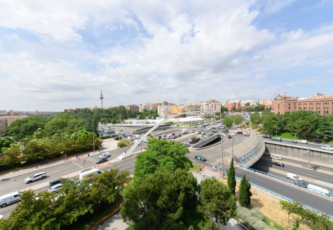 Ferienwohnung in Madrid - Piso moderno de 1 dormitorio con ventanales y sofá cama para invitados en Madrid.Temporal  Ferienwohnung in Madrid - Piso moderno de 1 dormitorio con ventanales y sofá cama para invitados en Madrid.Temporal