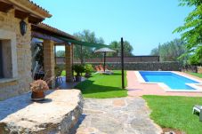 Finca in Son Serra de Marina - Casa Inés 165 magnífica finca con piscina privada, gran jardín, aire acondicionado y WiFi