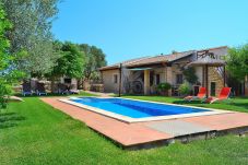 Finca in Son Serra de Marina - Casa Inés 165 magnífica finca con piscina privada, gran jardín, aire acondicionado y WiFi