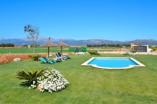 Finca in Muro - Flor de Sal 178 majestuosa villa moderna con piscina privada, aire acondicionado y barbacoa