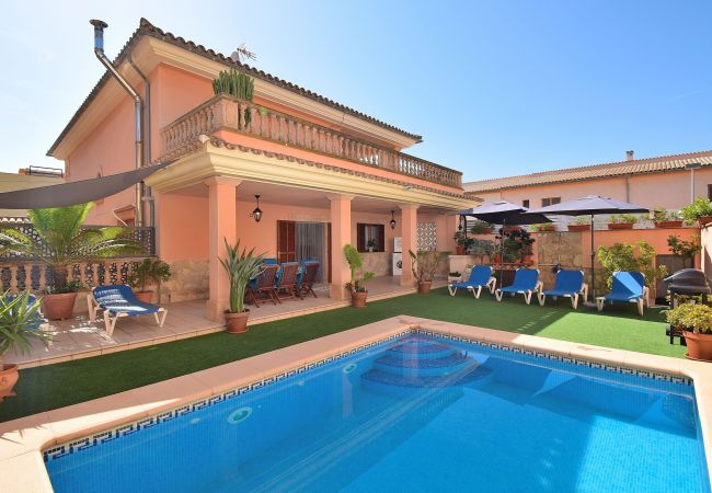  in Muro - Cas Barber 226 fantástica villa con piscina privada, terraza, barbacoa y WiFi