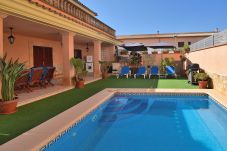 Huis in Muro - Cas Barber 226 fantástica villa con piscina privada, terraza, barbacoa y WiFi