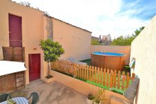 Huis in Petra - Es Forn 229 acogedora casa de pueblo con piscina privada, terraza y WiFi