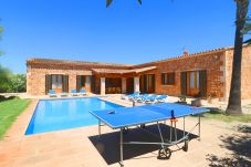 Finca in Campos - Can Mates Nou 404 fantastica finca con piscina privada, terraza, ping pong y aire acondicionado
