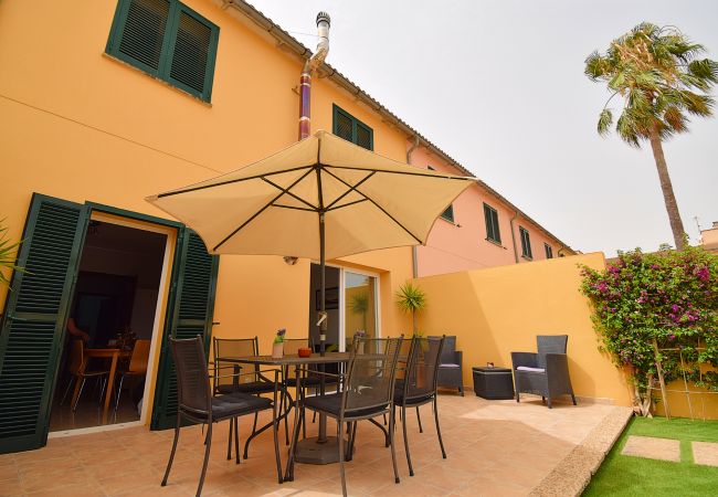 Rijhuis in Sa Pobla - Robes Sa Pobla 170 fantástica casa con piscina, aire acondicionado, terraza y WiFi Rijhuis in Sa Pobla - Robes Sa Pobla 170 fantástica casa con piscina, aire acondicionado, terraza y WiFi
