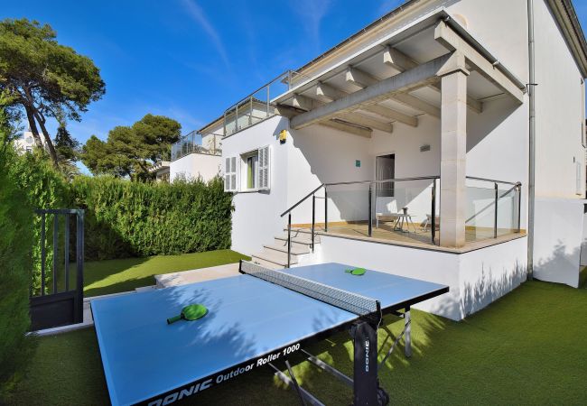Rijhuis in Playa de Muro - Siulador 107 fantástica villa con piscina privada, terraza, mesa de billar, ping pong y aire acondicionado Rijhuis in Playa de Muro - Siulador 107 fantástica villa con piscina privada, terraza, mesa de billar, ping pong y aire acondicionado