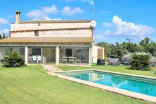 Finca in Can Picafort - Son Morey Tarongers 108 fantástica finca con piscina privada, jardín, terraza y aire acondicionado