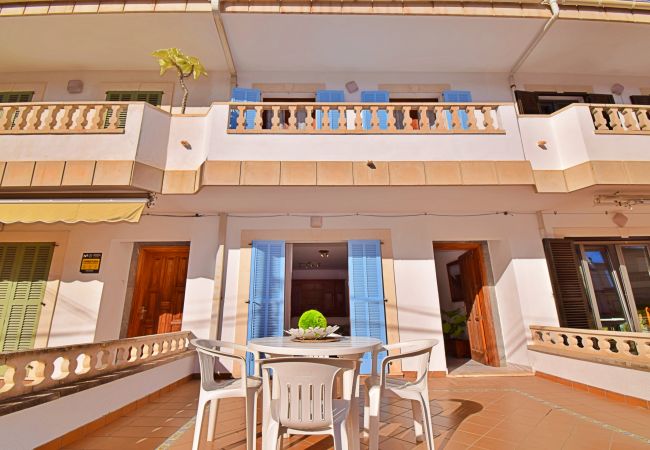  in Can Picafort - Casa Pedrona 248 fantástica casa de vacaciones cerca de la playa, con barbacoa y aire acondicionado