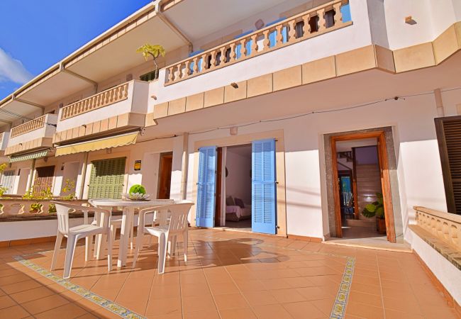 Rijhuis in Can Picafort - Casa Pedrona 248 fantástica casa de vacaciones cerca de la playa, con barbacoa y aire acondicionado Rijhuis in Can Picafort - Casa Pedrona 248 fantástica casa de vacaciones cerca de la playa, con barbacoa y aire acondicionado