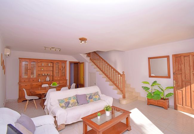 Rijhuis in Can Picafort - Casa Pedrona 248 fantástica casa de vacaciones cerca de la playa, con barbacoa y aire acondicionado Rijhuis in Can Picafort - Casa Pedrona 248 fantástica casa de vacaciones cerca de la playa, con barbacoa y aire acondicionado