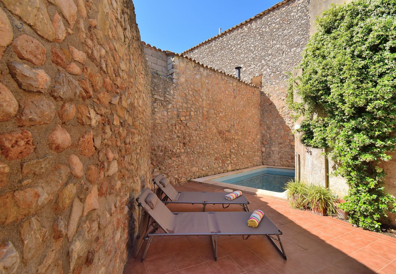Huis in Binissalem - Casa Anita 257 fantástica casa de pueblo con piscina privada, terraza y aire acondicionado