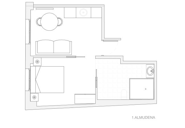 Appartement in Madrid - M (DEL29) Almudena: Tu escapada urbana con aire de parque  Appartement in Madrid - M (DEL29) Almudena: Tu escapada urbana con aire de parque