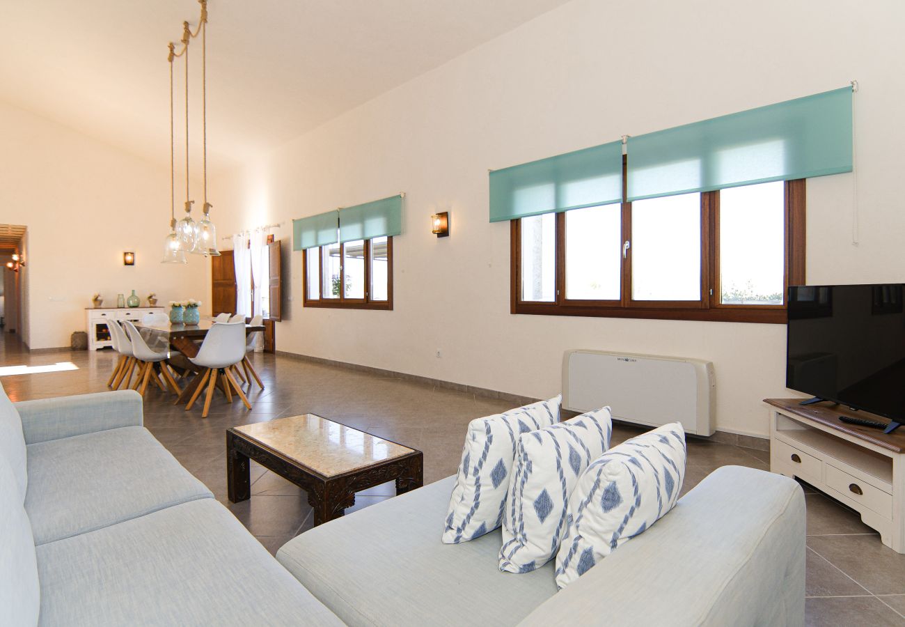 Villa in Sineu - Villa Caluix con A/A, internet y piscina Villa in Sineu - Villa Caluix con A/A, internet y piscina