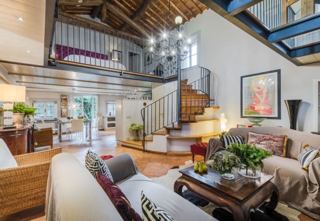 Villa in Lucca - Charming Church converted into Farmhouse with Pool Villa in Lucca - Charming Church converted into Farmhouse with Pool