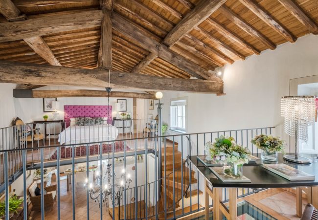 Villa in Lucca - Charming Church converted into Farmhouse with Pool Villa in Lucca - Charming Church converted into Farmhouse with Pool