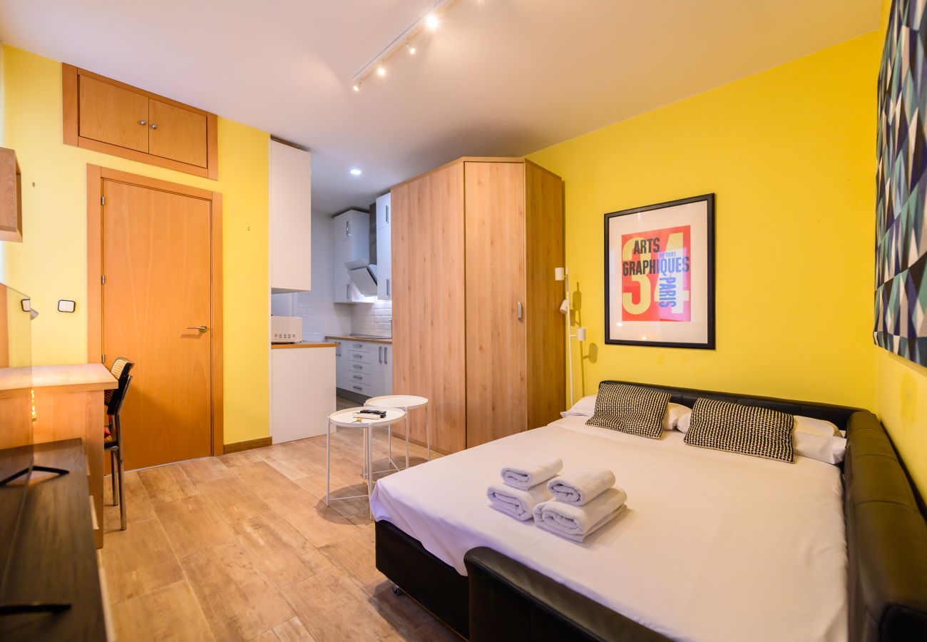 Studio in Madrid - Encantadora vivienda a pocos minutos del metro Lavapies .Temporal  Studio in Madrid - Encantadora vivienda a pocos minutos del metro Lavapies .Temporal