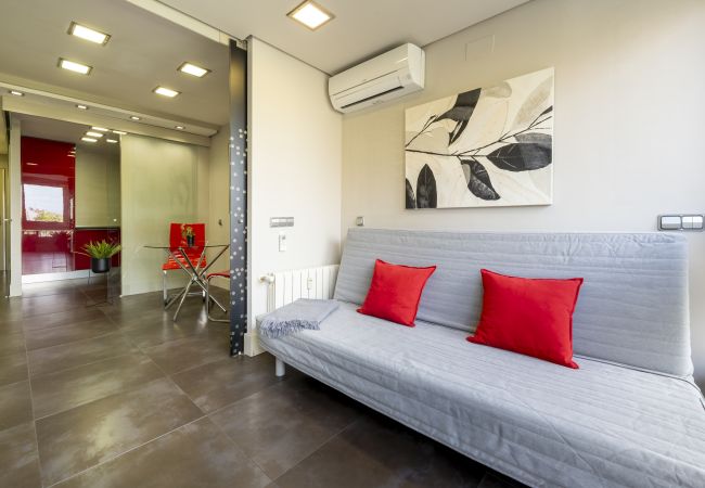 Appartement in Madrid - Alquiler Mensual en Madrid – Piso Exterior con 1 Dormitorio + Estudio y 2 Baños.Temporal Appartement in Madrid - Alquiler Mensual en Madrid – Piso Exterior con 1 Dormitorio + Estudio y 2 Baños.Temporal