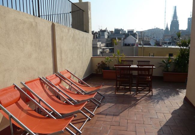 Apartamento en Barcelona - GOTHIC - Balcony & shared terrace apartment Apartamento en Barcelona - GOTHIC - Balcony & shared terrace apartment