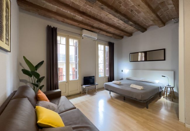 Apartamento en Barcelona - Estudio bonito, confortable, tranquilo y luminoso en alquiler en Gracia, Barcelona centro Apartamento en Barcelona - Estudio bonito, confortable, tranquilo y luminoso en alquiler en Gracia, Barcelona centro