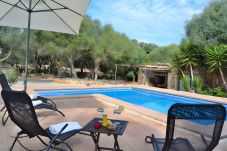 Finca en Llubi - Sa Rota de Son Ramon 132 fantástica finca con piscina privada, barbacoa, billar, terraza y WiFi
