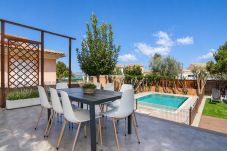 Casa en Alcúdia - Villa Isabel 206 fantástica villa con piscina privada, aire acondicionado, barbacoa y jacuzzi